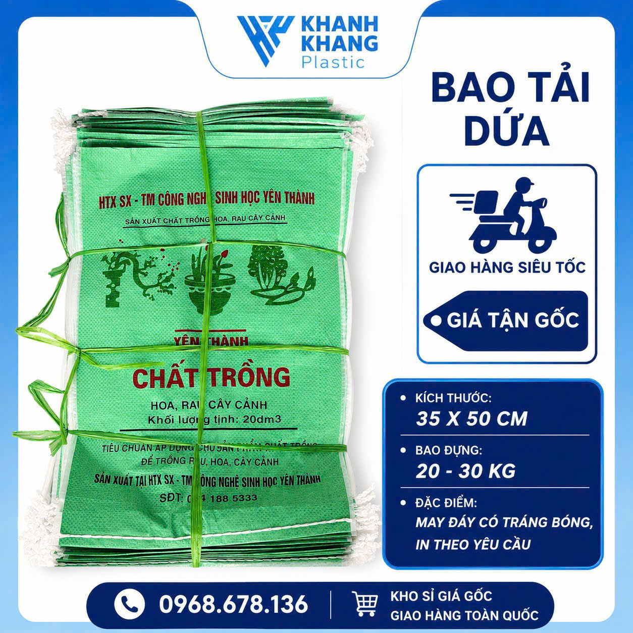 In bao tải theo yêu cầu tại Quảng Ninh