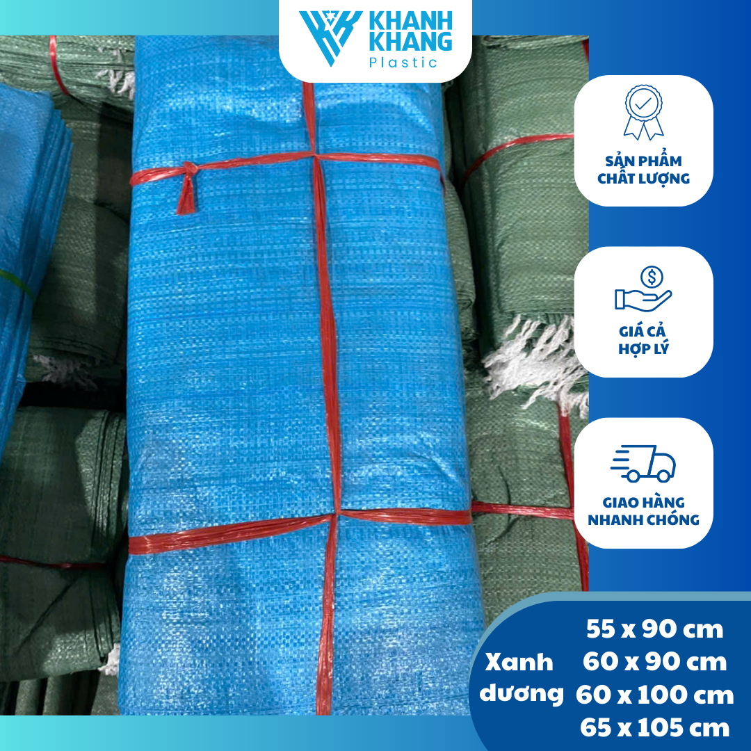 Bao tải xanh dương